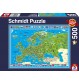 Schmidt Spiele - Puzzle - Europa entdecken, 500 Teile