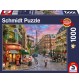 Schmidt Spiele - Puzzle - Straße zum Eiffelturm, Rom, 1000 Teile