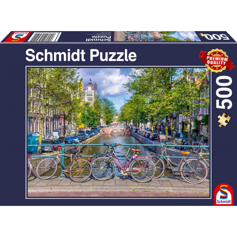 Schmidt Spiele - Puzzle - Amsterdam, 500 Teile