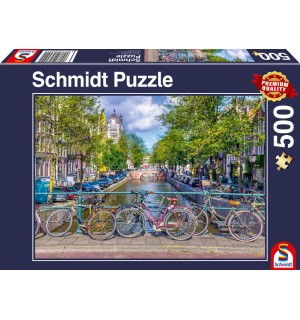 Schmidt Spiele - Puzzle - Amsterdam, 500 Teile