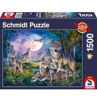 Schmidt Spiele - Wölfe, 1500 Teile