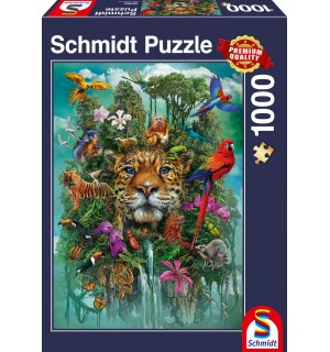 Schmidt Spiele - König des Dschungels, 1000 Teile