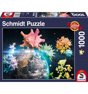 Schmidt Spiele - Planet Erde 2020, 1000 Teile