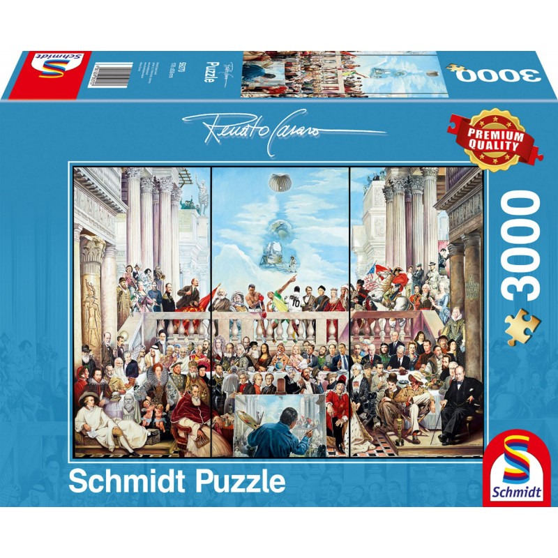Schmidt Spiele - Puzzle - So vergeht der Rum der Welt, 3000 Teile