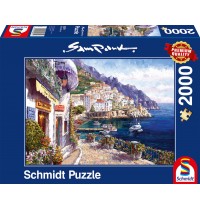 Schmidt Spiele - Puzzle - Amalfi am Nachmittag, 2000 Teile