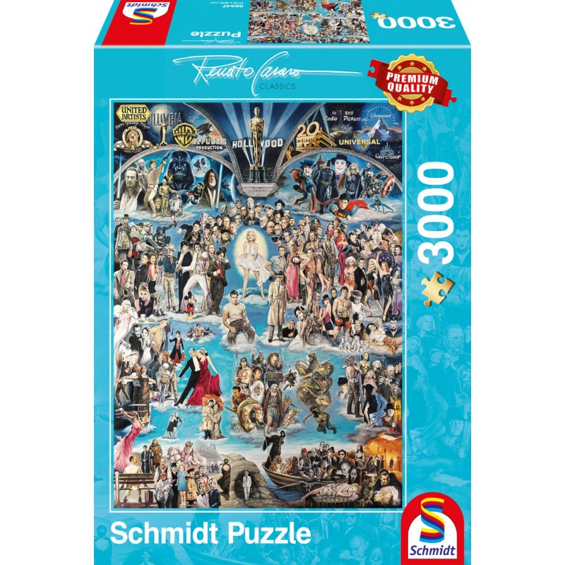 Schmidt Spiele - Puzzle - Hollywood XXL, 3000 Teile
