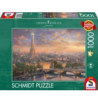 Schmidt Spiele - Thomas Kinkade: Paris, Stadt der Liebe, 1000 Teile