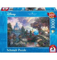 Schmidt Spiele - Puzzle - Thomas Kinkade - Disney™ Cinderella, 1000 Teile