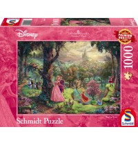 Schmidt Spiele - Puzzle - Thomas Kinkade - Disney™ Dornröschen, 1000 Teile