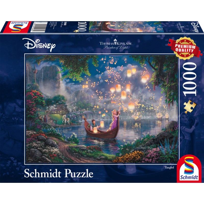 Schmidt Spiele - Thomas Kinkade: Rapunzel, 1000 Teile