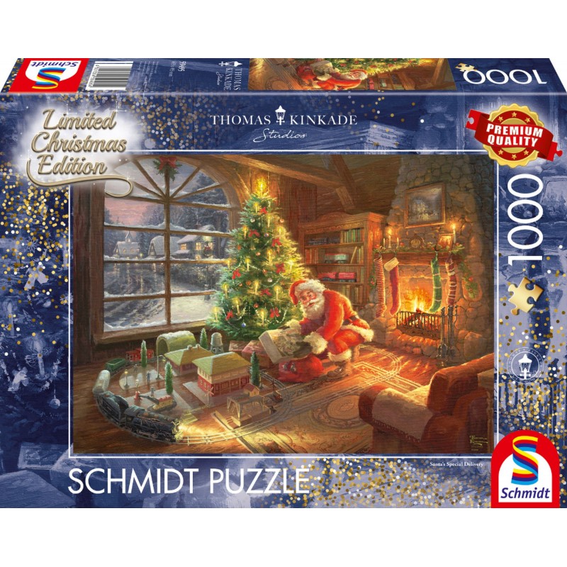 Schmidt Spiele - Der Weihnachtsmann ist da!, 1000 Teile