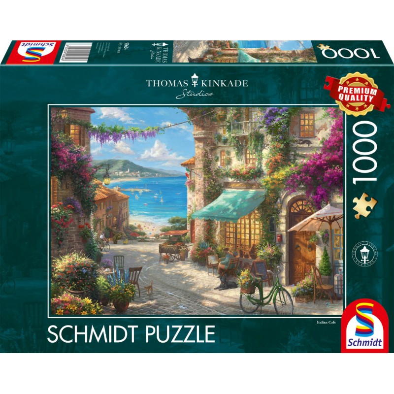 Schmidt Spiele - Café an der italienischen Riviera, 1000 Teile