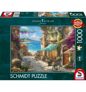 Schmidt Spiele - Café an der italienischen Riviera, 1000 Teile