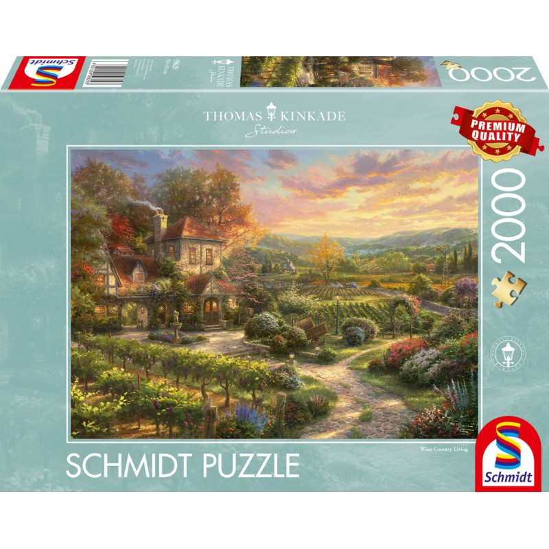 Schmidt Spiele - In den Weinbergen, 2000 Teile