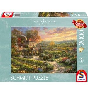 Schmidt Spiele - In den Weinbergen, 2000 Teile