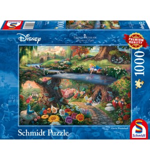 Schmidt Spiele - Puzzle - Disney™ - Alice im Wunderland, 1000 Teile