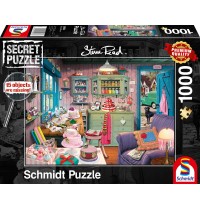 Schmidt Spiele - Puzzle - Großmutters Stube, 1000 Teile