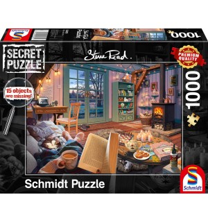 Schmidt Spiele - Puzzle - Im Ferienhaus, 1000 Teile