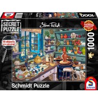 Schmidt Spiele - Puzzle - Künstler-Atelier, 1000 Teile