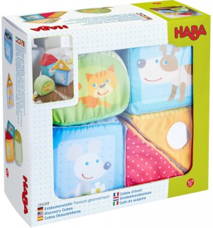 HABA® Entdeckerwürfel Tierisch geometrisch