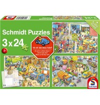 Schmidt Spiele - Wo ist das blaue Auto?