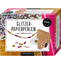 Glitzer-Papierperlen zum Selbermachen (100% s.g.)