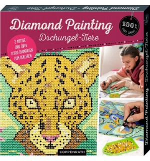 Diamond Painting Dschungel-Tiere (100% s.g.)