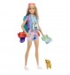 Mattel - Barbie It takes two Camping Set inkl. Malibu Puppe