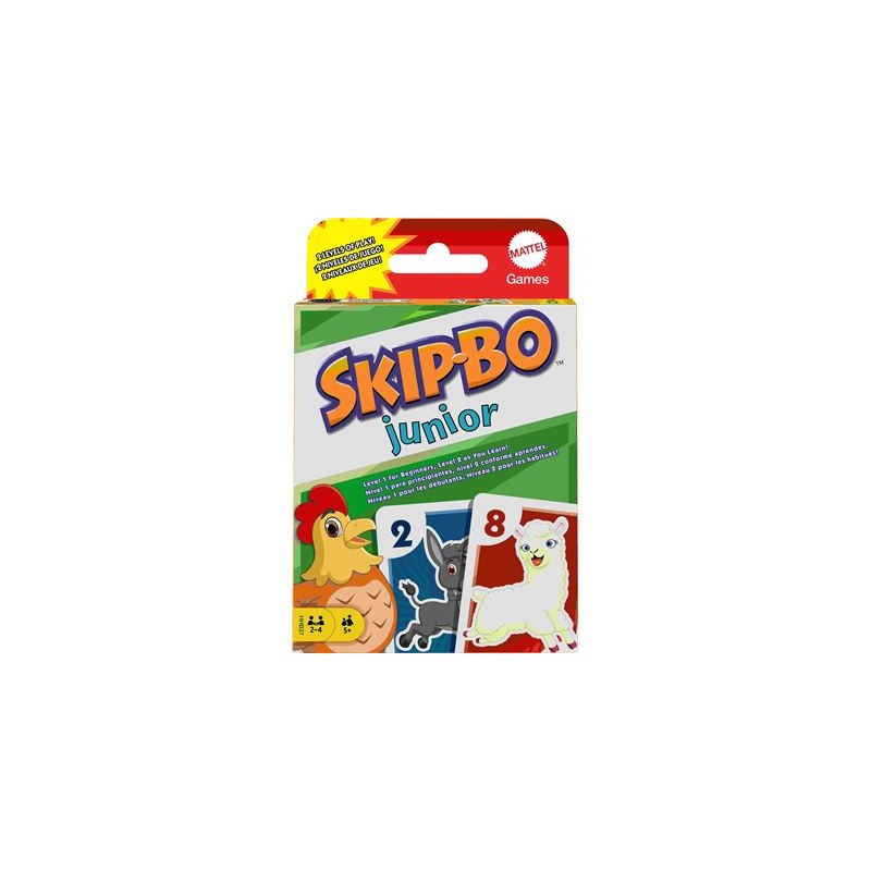 Mattel - Mattel Games Skip-Bo Junior Kinderspiel