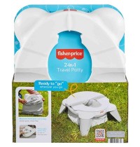 Mattel - Fisher-Price 2-in-1 Reisetöpfchen und Toilettensitz