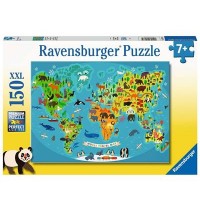 Ravensburger - Tierische Weltkarte