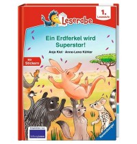 Ravensburger - Leserabe - 1. Lesestufe: Ein Erdferkel wird Superstar!