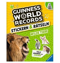Ravensburger - Guinness World Records: Stickern & Rätseln - Wilde Tiere