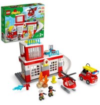 LEGO® DUPLO® 10970 - Feuerwehrwache mit Hubschrauber