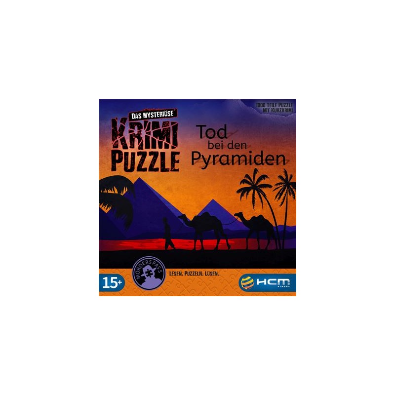 HCM Kinzel - Murder on the Nile - Murder Mystery Puzzle - Tod bei den Pyramiden