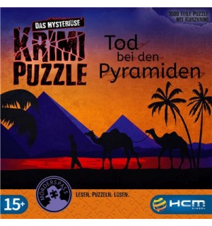 HCM Kinzel - Murder on the Nile - Murder Mystery Puzzle - Tod bei den Pyramiden