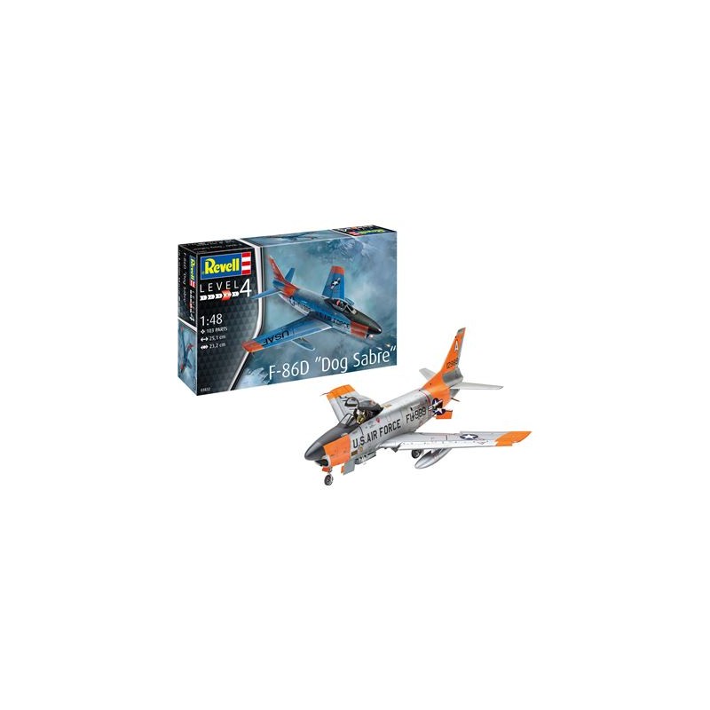 Revell - Model Set F-86D Dog Sabre