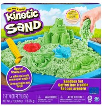 Spin Master - Kinetic Sand - Box Set mit grünem Kinetic Sand