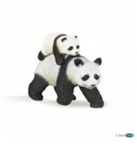 PAPO Wildtiere - Panda mit Jungtier