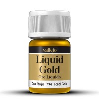 Rotgold,Alkohol-Basis, 35ml Vallejo Model Color