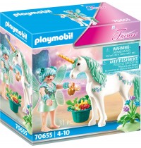 Playmobil® 70655 - Fairies - Einhorn mit Fütter-Fee