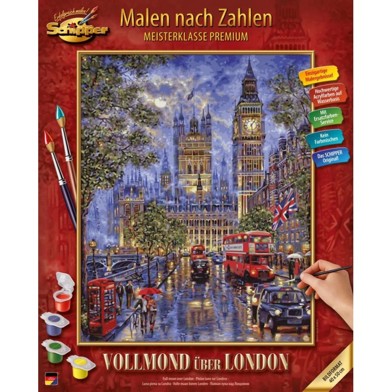 MNZ - London 40x50 Vollmond