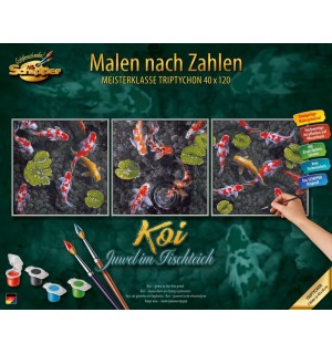 MNZ - Koi 3er Juwel im Fischteich