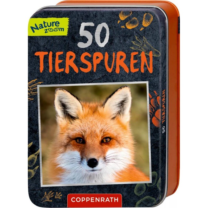 50 Tierspuren - Nature Zoom (Blechdose)