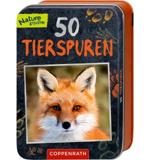 50 Tierspuren - Nature Zoom (Blechdose)