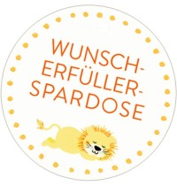 Wunscherfüller-Spardose: Spardose in Löwenkopfform