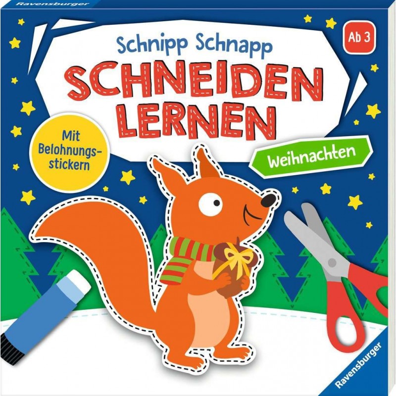 Ravensburger - Schnipp-Schnapp Schneiden lernen - Weihnachten