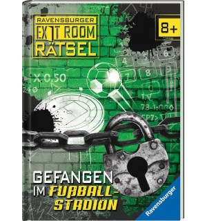 Ravensburger - Exit Room Rätsel: Gefangen im Fußballstadion