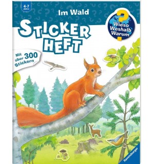 Ravensburger - Wieso? Weshalb? Warum? Stickerheft: Im Wald