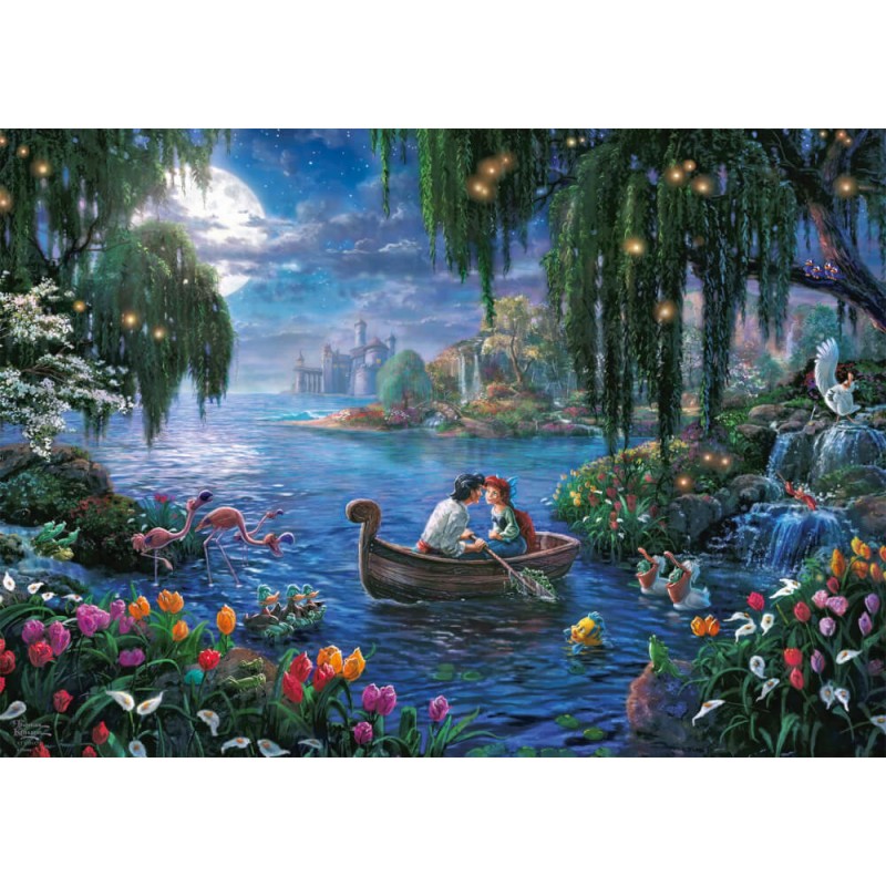 1000T Disney Kinkade Meerjung 1000T Disney Kinkade Meerjungfrau